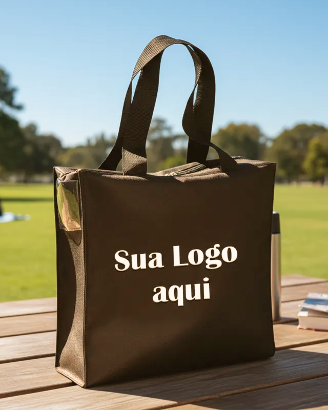 Bolsa Condicional Pequena Personalizada Em Lona Reforçada