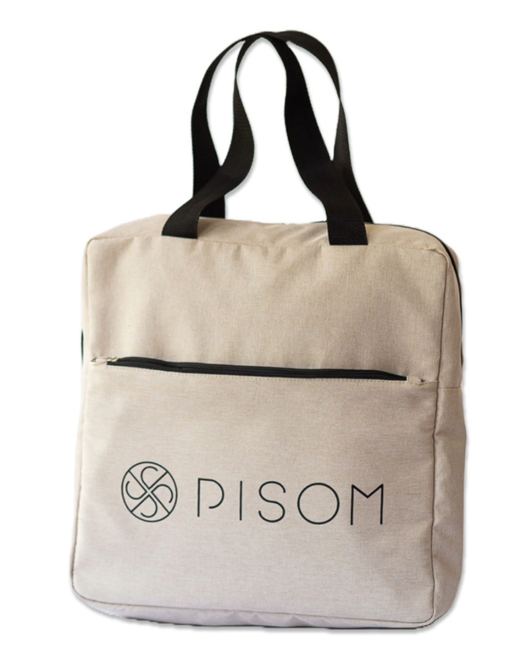 Bolsa Condicional Grande Personalizada Em Linho Marfim