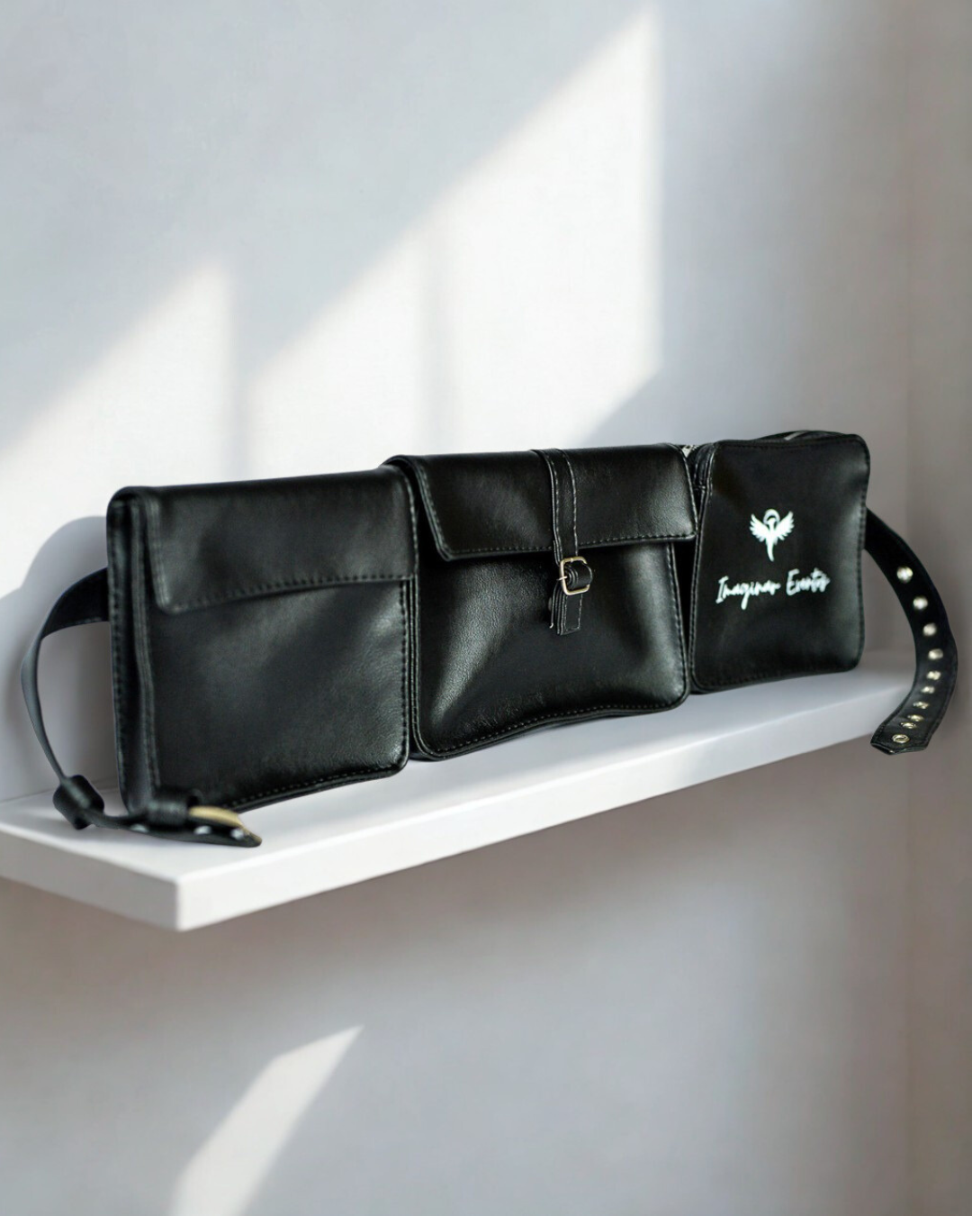 Pochete Cartucheira Cerimonialista Personalizada 3 Compartimentos