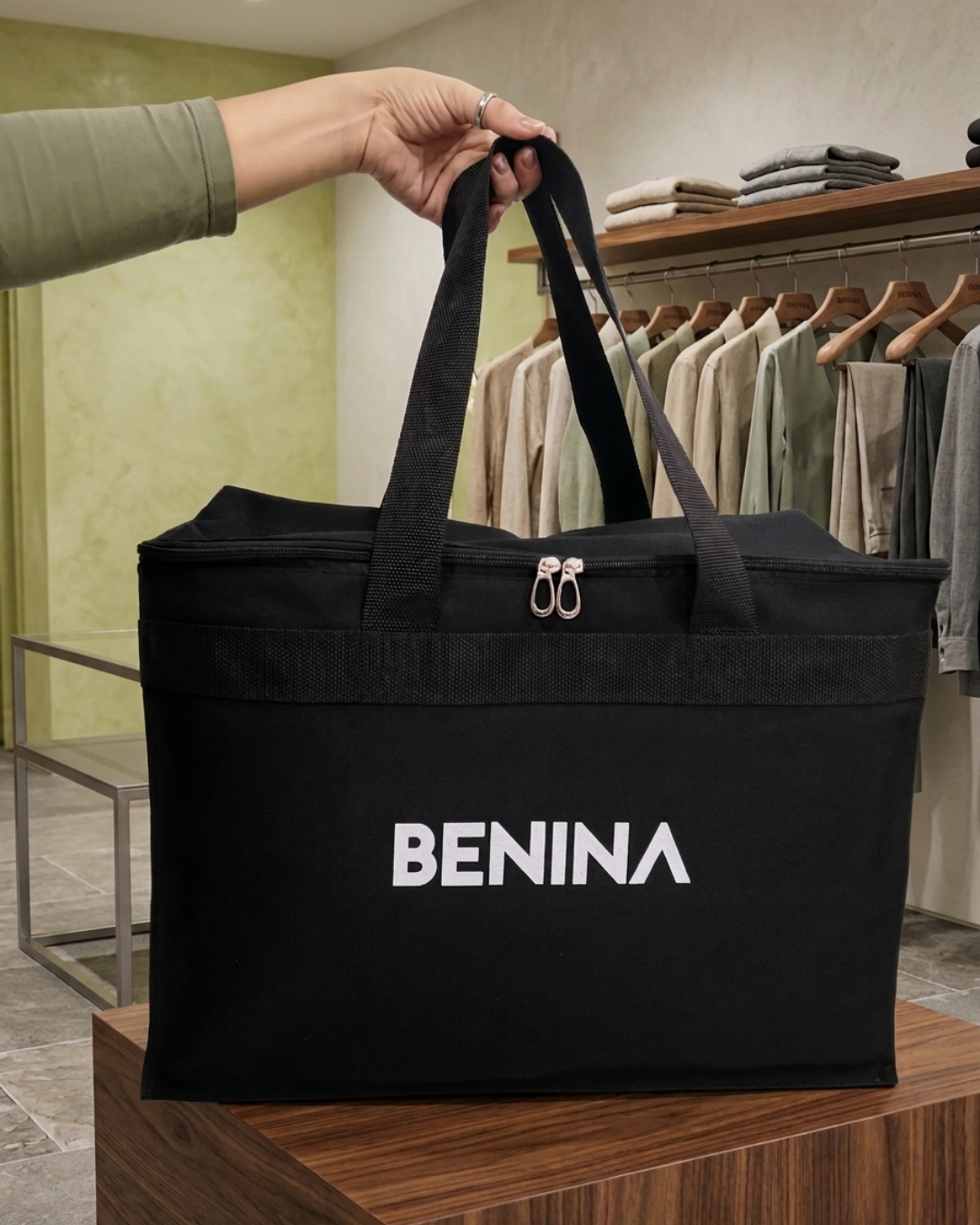 Bolsa Malinha Condicional Personalizada Tam. M Em Lona Reforçada