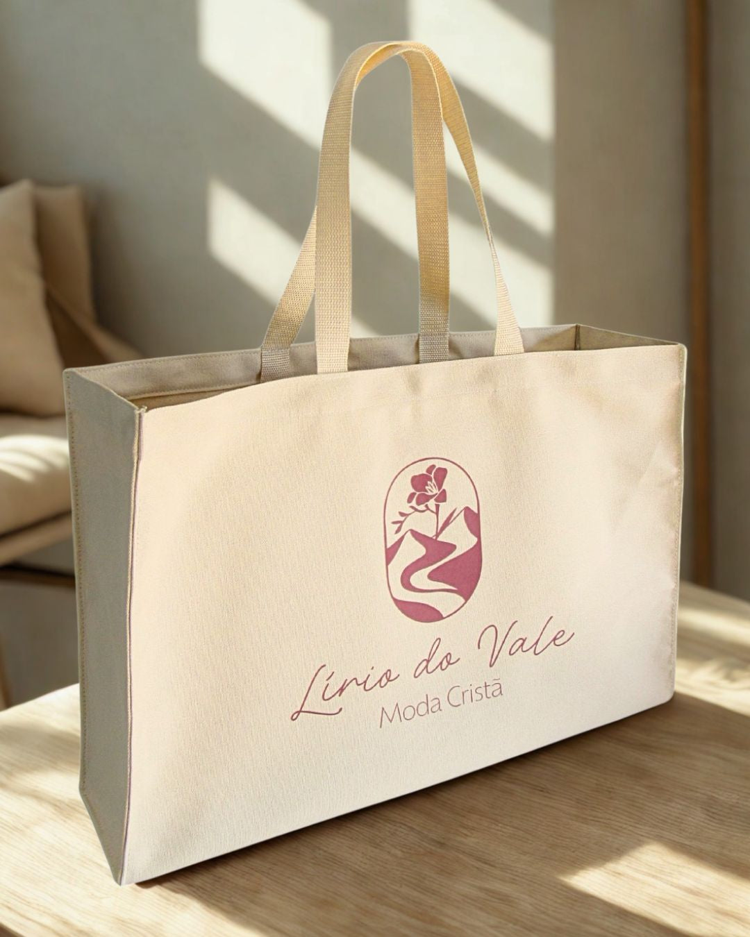 Shopbag Ecobag Frente de Loja Grande Personalizada Sem Zíper