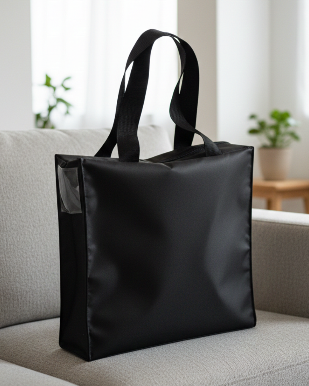 Bolsa Condicional Pequena Em Lona Reforçada