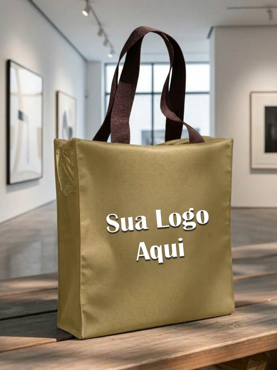 Bolsa Condicional Pequena Personalizada Em Lona Reforçada