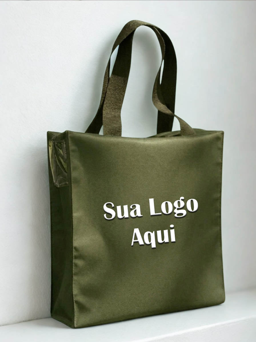 Bolsa Condicional Pequena Personalizada Em Lona Reforçada
